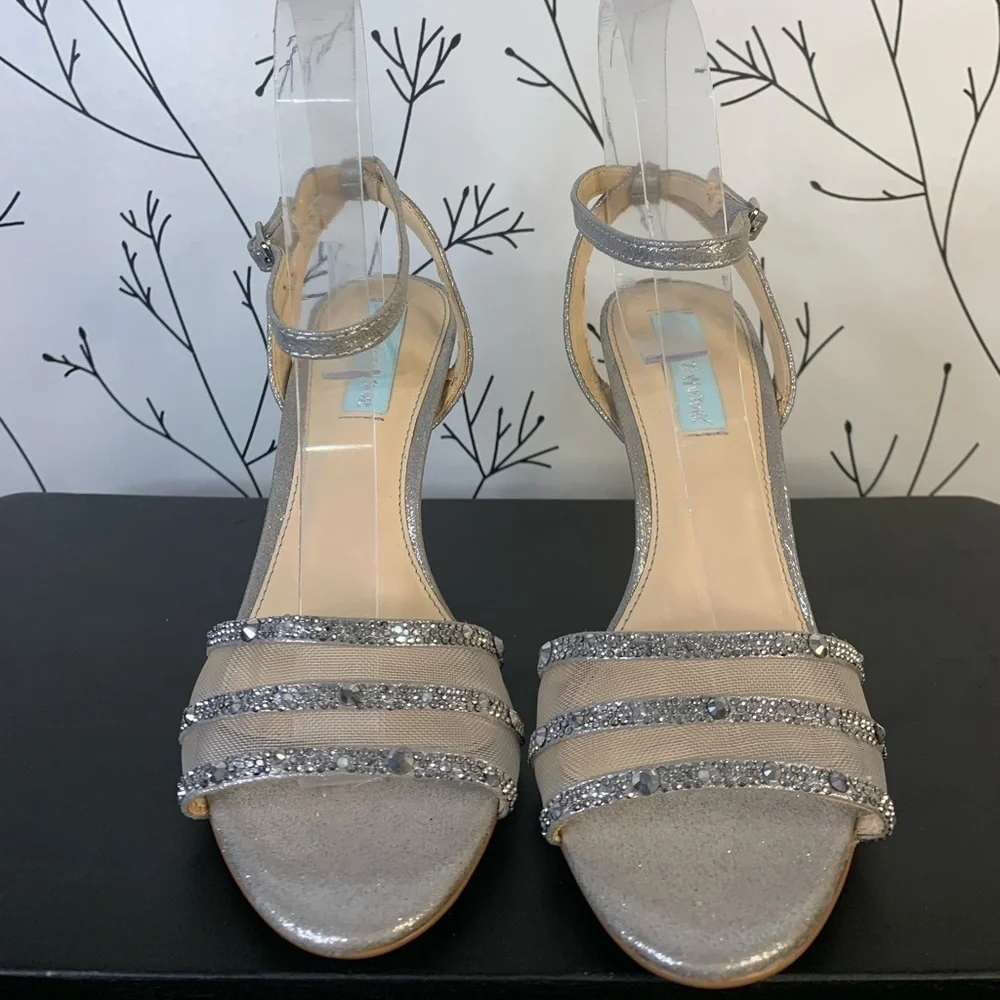 Betsey Johnson beautiful silver